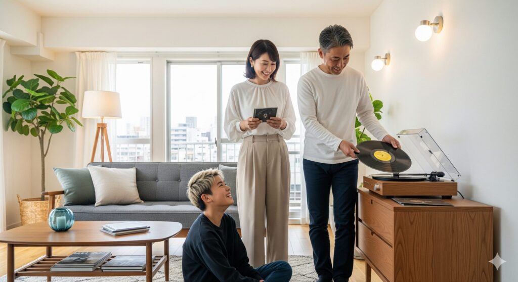 CDプレーヤーでレコード風デザインも人気