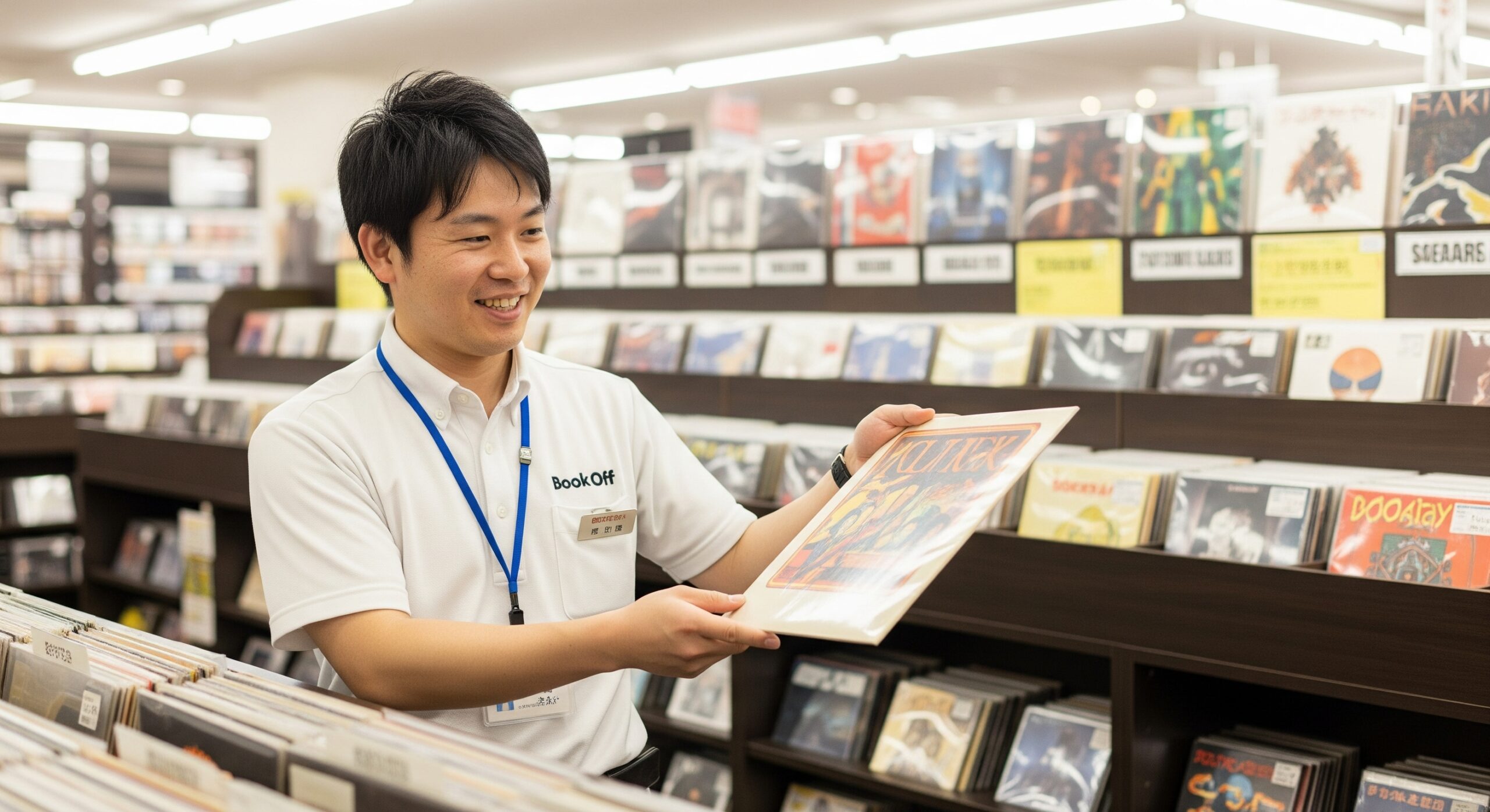 ブックオフレコード買取の評判とサービス概要