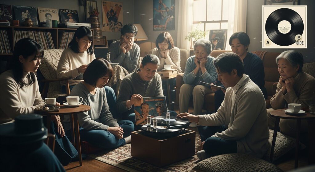 レコードのa面b面が持つ文化と意味