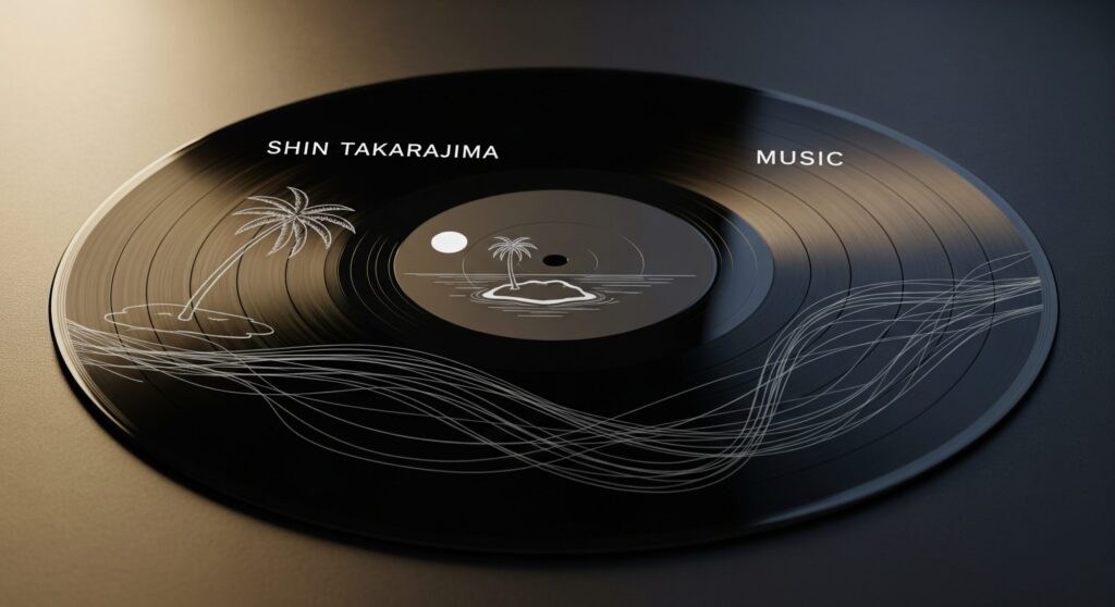 新宝島とミュージックのアナログ盤
