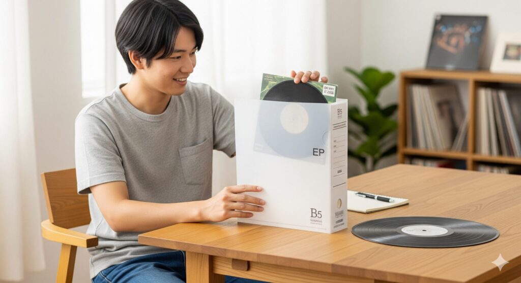 12レコードカバーを100均で賢く選ぶ