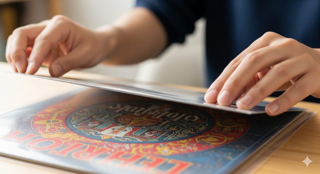 8ジャケットカバーで大切な盤を保護