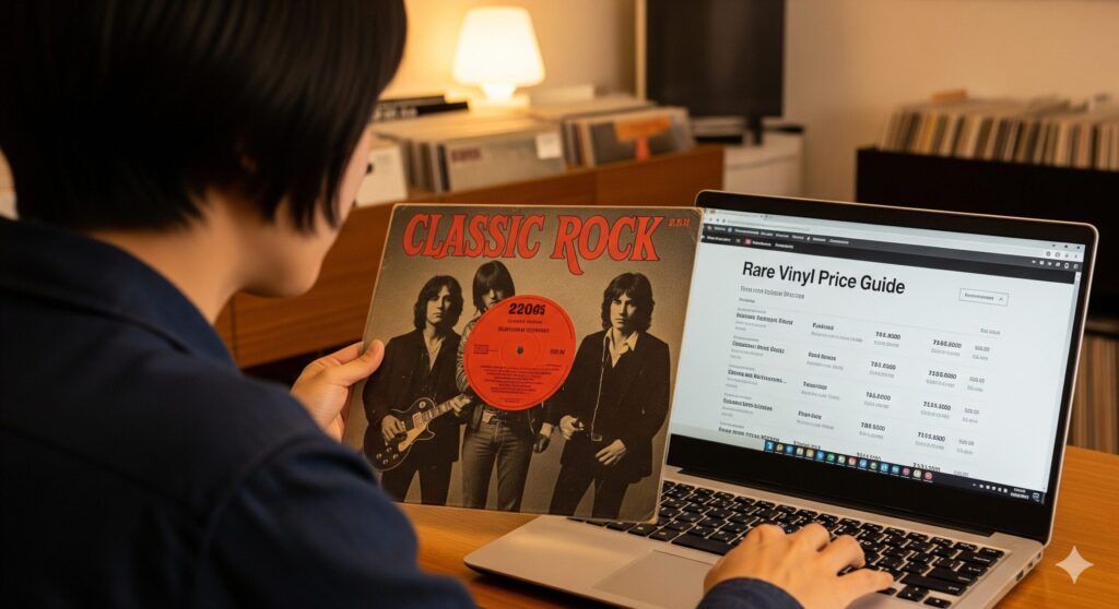 レコードのプレミア一覧で価値を確認