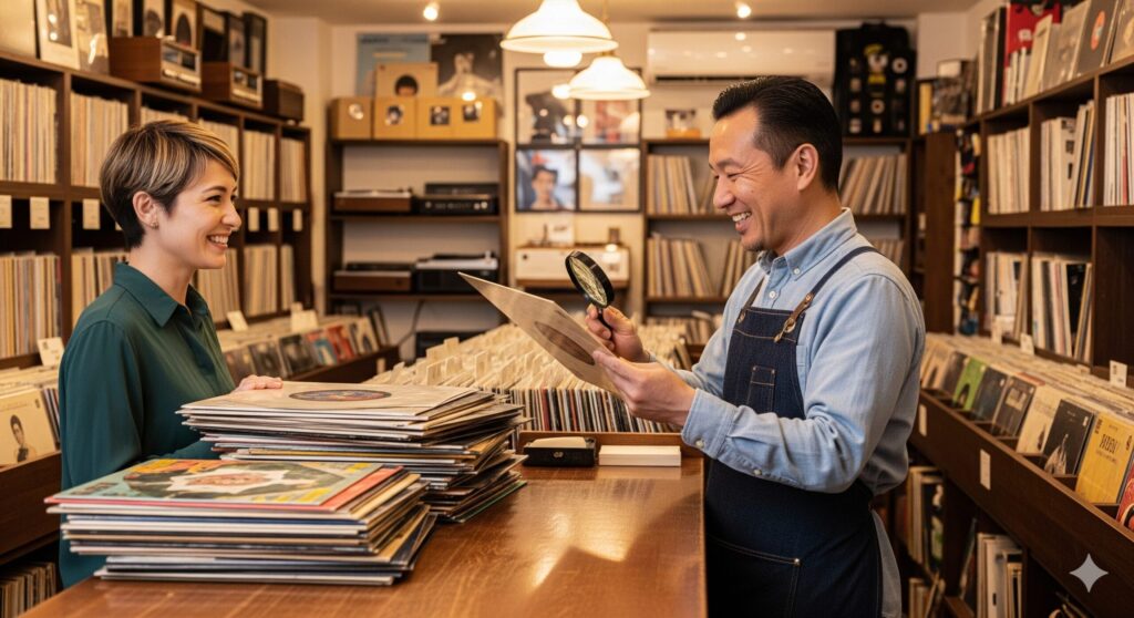 レコードまとめ売りは専門業者がおすすめ
