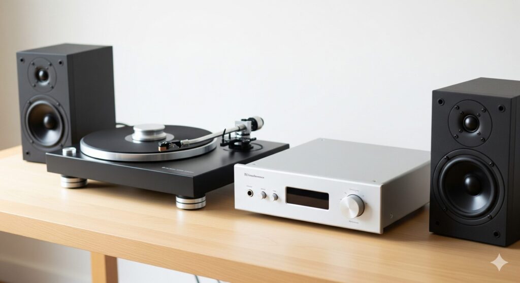 レコードを聴くのに必要なプレーヤーとは