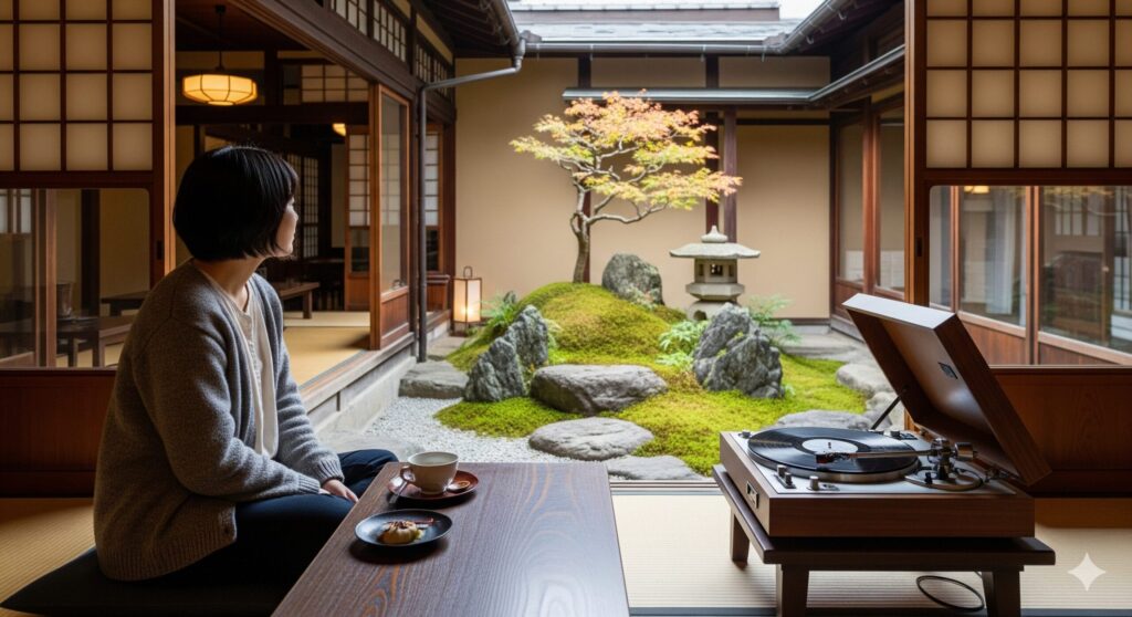 古都京都の雰囲気あるカフェ