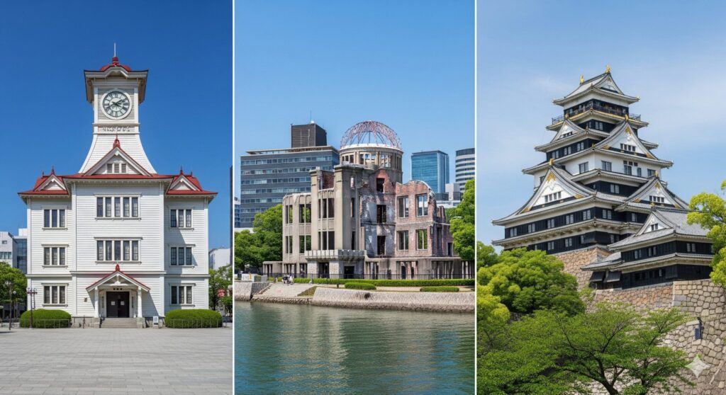 札幌、広島、岡山市の取り扱い