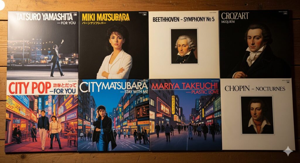 おすすめのポップやクラシックのレコード