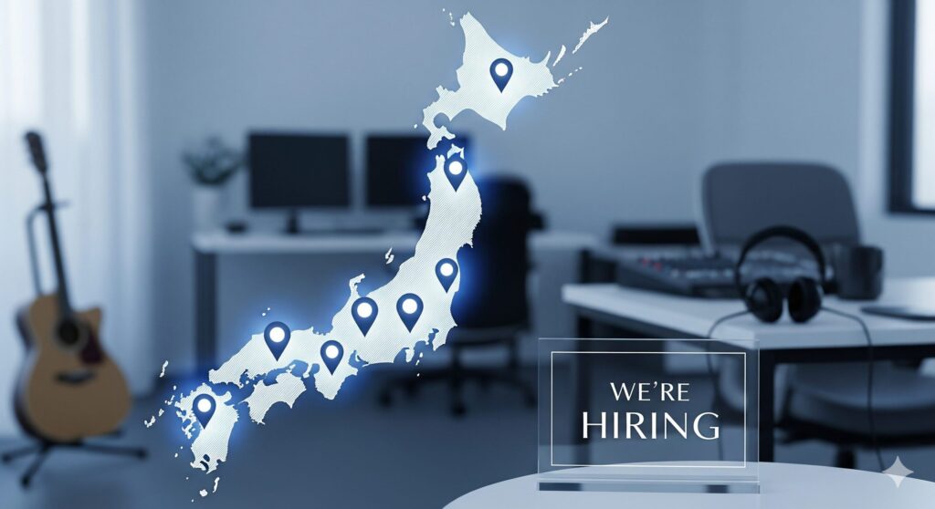 レコードシティの全国店舗と求人情報